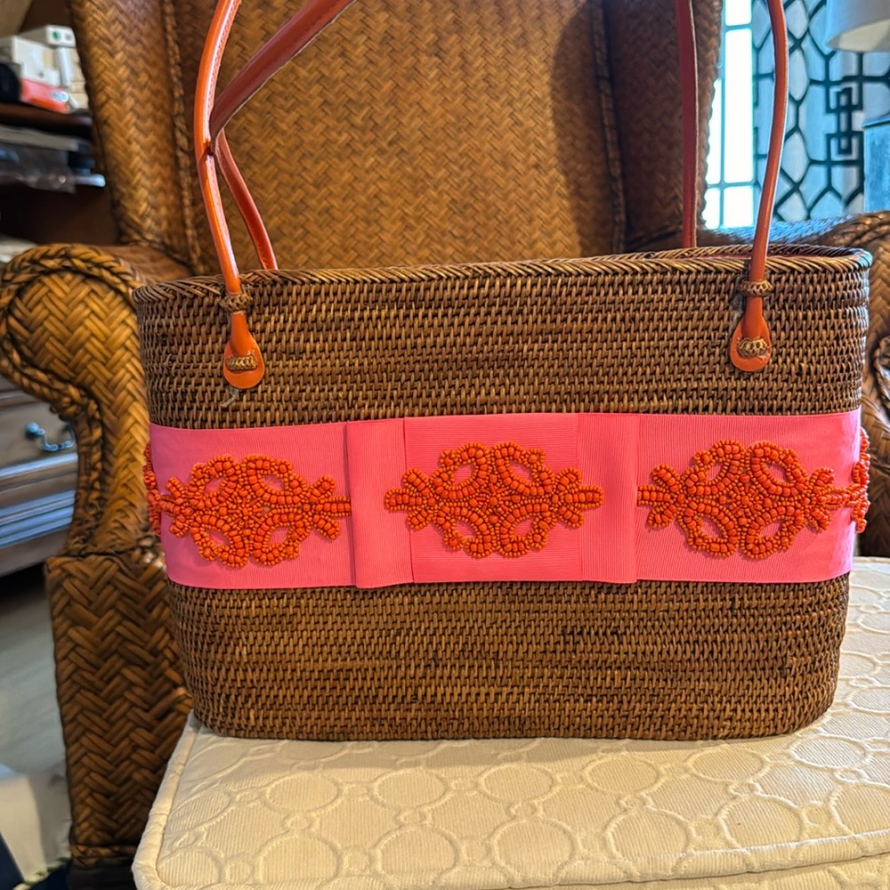 Bali Ratan Woven Handbag